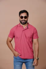 Vah Dreams Men's Classic Polo T-Shirt Onion Pink
